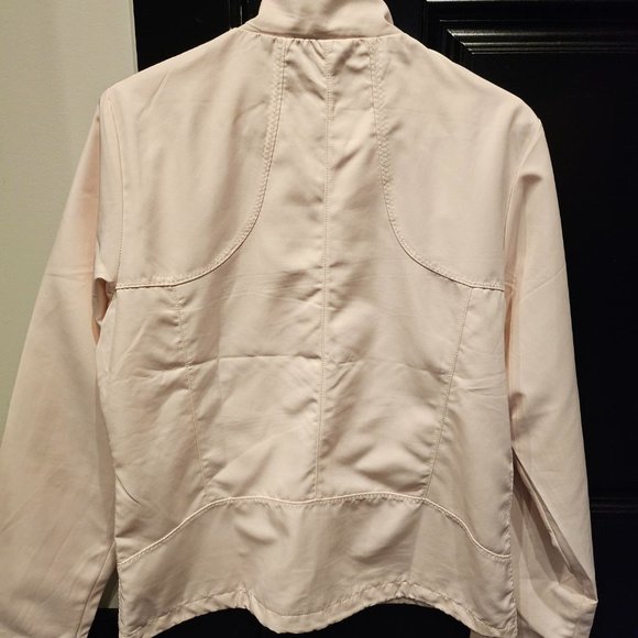 Reebok lined golf jacket. Water resistant. Light Pink. Size M - Picture 2 of 3